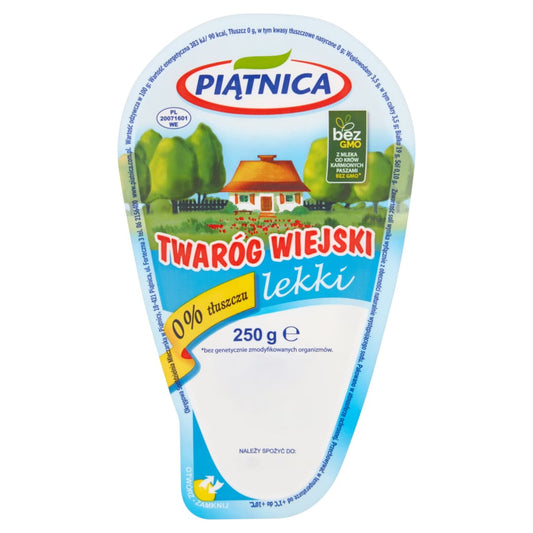 PIATNICA Twarog wiejski lekki. 21,56 zl/kg